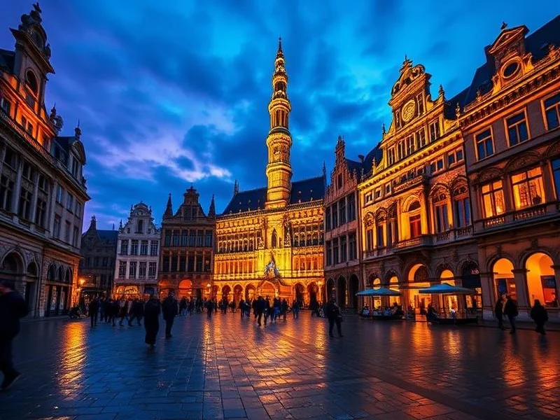 Brussel Grote Markt - AUTOWOW actief in Brussel